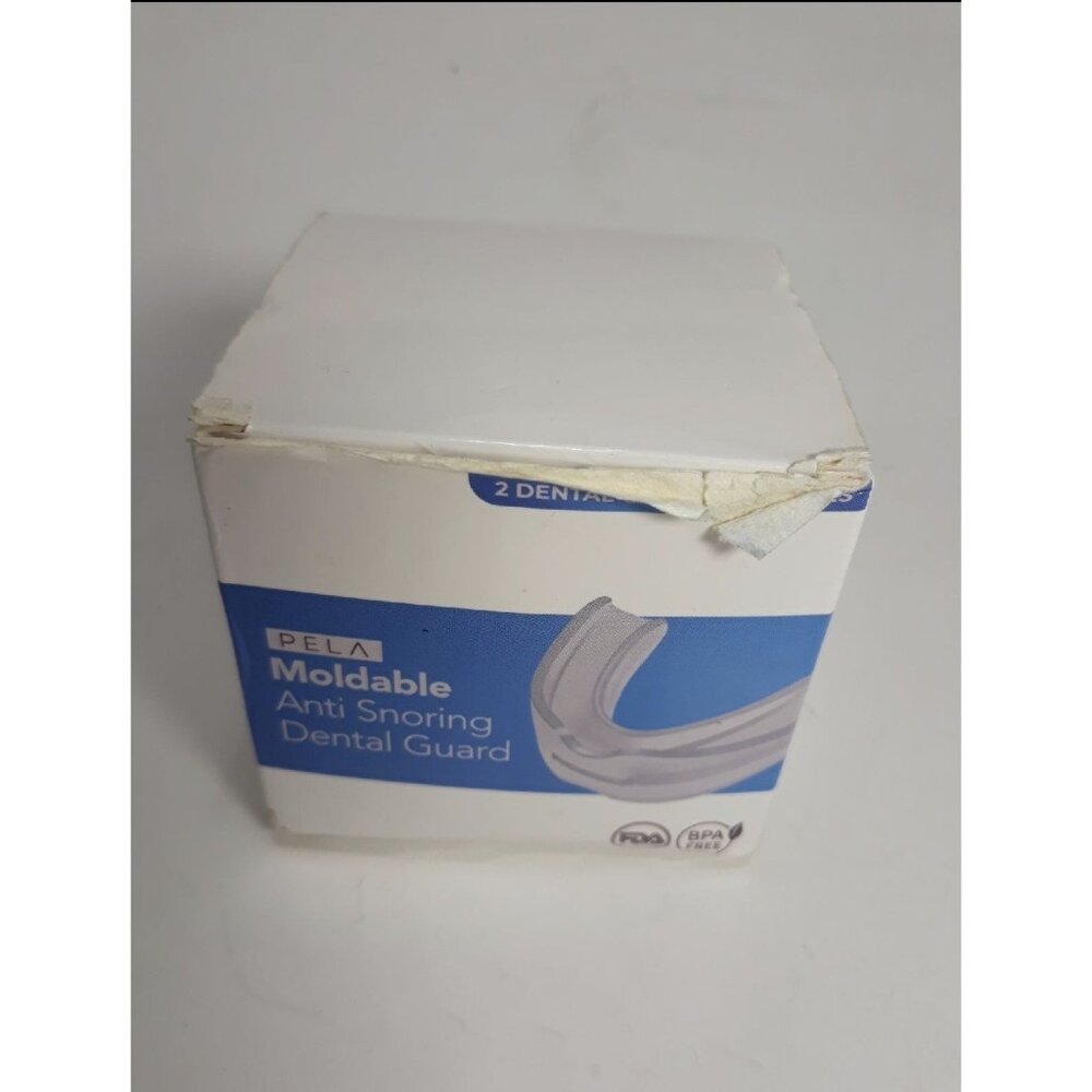 Unbranded Moldable Anti Snoring Dental Guard 2 Pack NEW (DAMAGED BOX)